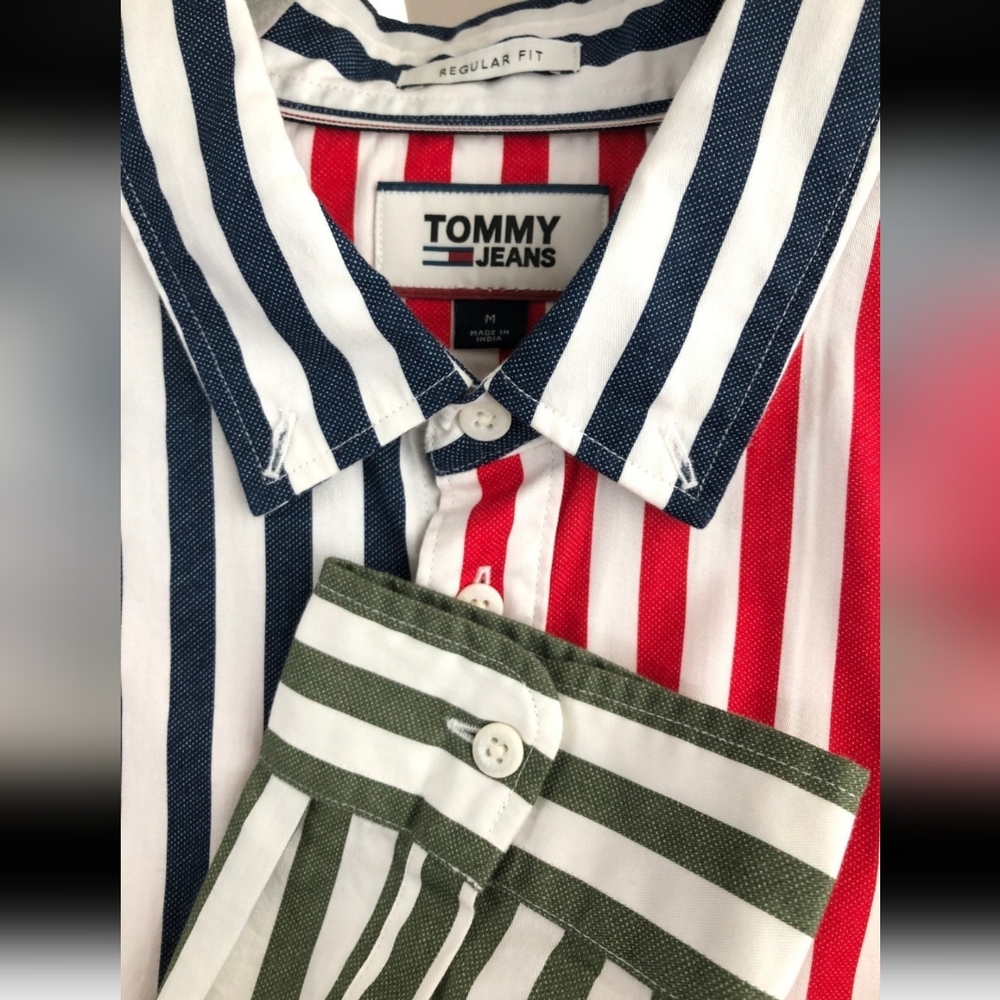 Tommy Hilfiger Multicolored Regular Fit Striped B… - image 3